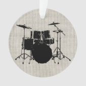 Rock n Roll Drums Ornament (voorkant)