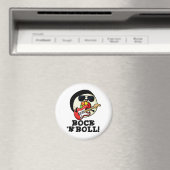 Rock n Roll Funny Sushi Roll Pun Magneet (Insitu (Vaatwasser))