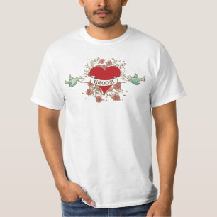 Rock 'n' Roll Groom T-shirt (Rozen)
