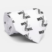 rock n roll guitar stropdas (Opgerold)