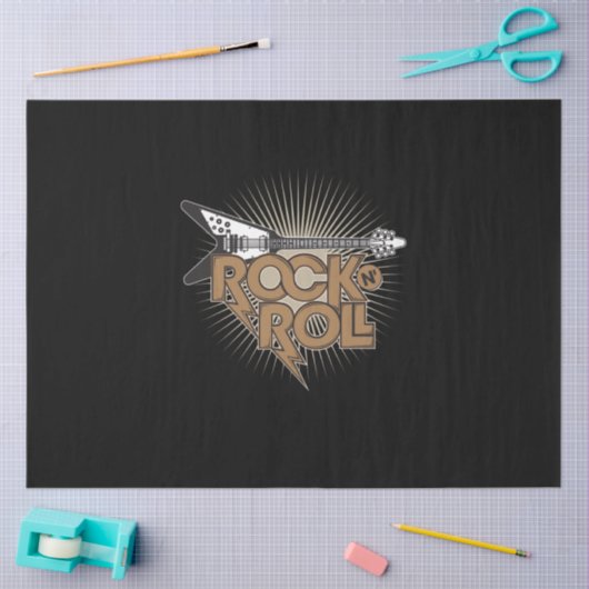 rock n roll guitar tissuepapier (Craft)