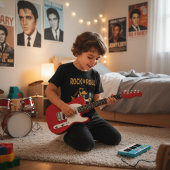 Rock 'n' Roll Hound Dog T-Shirt