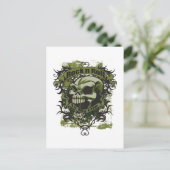 Rock n Roll is mijn leven Briefkaart (Staand voorkant)