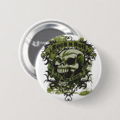 Rock n Roll is mijn leven Ronde Button 5,7 Cm (Voorkant /achterkant)