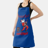 Rock-N-Roll Kerstmis Schort (Insitu)