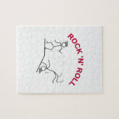 Rock 'N' Roll Legpuzzel (Horizontaal)