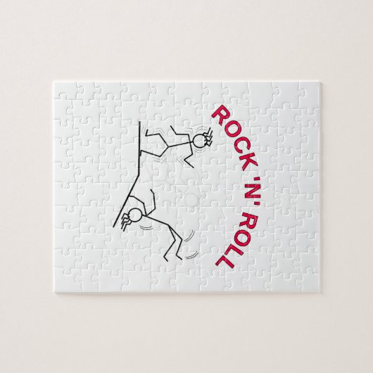 Rock 'N' Roll Legpuzzel (Horizontaal)
