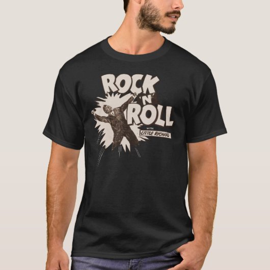 ROCK N ROLL Little Richard T-shirt essentiel (Devant)