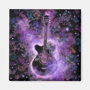 Rock N Roll Magnet de guitare - Hot Rock Music