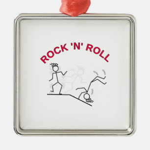 Rock 'N' Roll Metalen Ornament