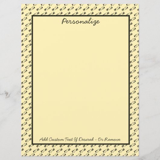 Rock N Roll Music Electric Guitars Personaliseren (Voorkant)