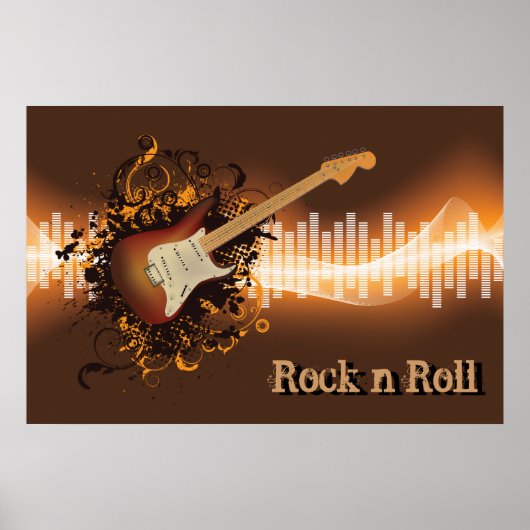 Rock N Roll - Music Poster (Voorkant)