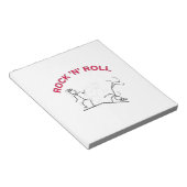Rock 'N' Roll Notitieblok (Schuin)