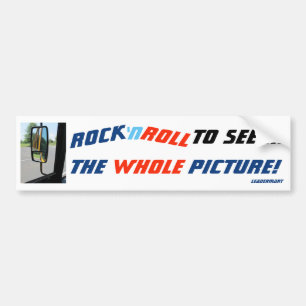 Rock-N-Roll... om het hele Afbeelding te zien. Bus Bumpersticker
