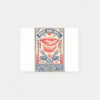 rock n roll post-it® notes