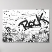Rock 'N Roll Poster (Devant)