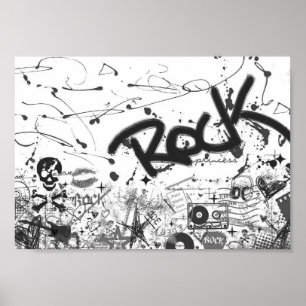 Rock 'N Roll Poster
