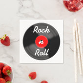 Rock n Roll Record Servetten (Insitu)