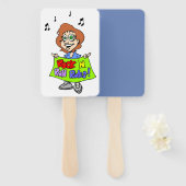 ROCK 'N ROLL REGELS HANDWAAIER (Voorkant en achterkant)