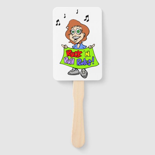 ROCK 'N ROLL REGELS HANDWAAIER (Voorkant)