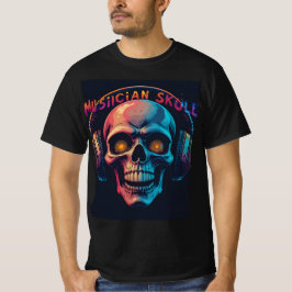 Rock 'n' Roll Skull T-Shirt: Laat je innerlijke mu T-shirt