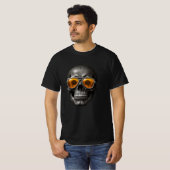 Rock 'n' Roll Skull T - shirts: Draag je innerlijk T-shirt (Voorkant volledig)