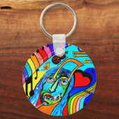 Rock n Roll Sleutelhanger (Voorkant)