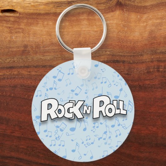 Rock N Roll Sleutelhanger (Voorkant)