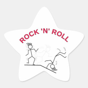 Rock 'N' Roll Ster Sticker