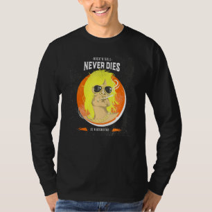 Rock N Roll sterft nooit - wees een Rockstar - Roc T-shirt