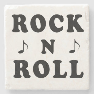 Rock N Roll Stone Onderzetter