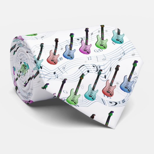 Rock N Roll Stropdas (Opgerold)