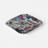 Rock-N-Roll Theme Birthday Bord - HAMbWG (Gebogen)