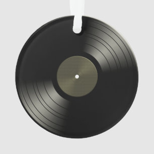 Rock n Roll Vinyl Record Album Ornament