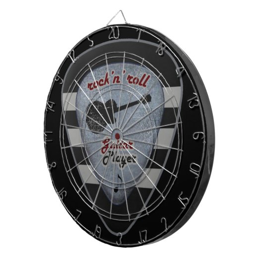 rock ' n roll voor altijd dartbord (Voorkant Rechts)