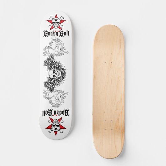 Rock N Rollboard Skateboard (Voorkant)