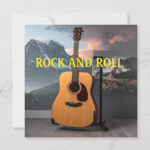 Rock-'n-rollstickers Kaart