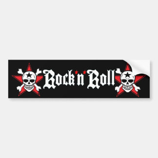 Rock N Skull Bumpersticker
