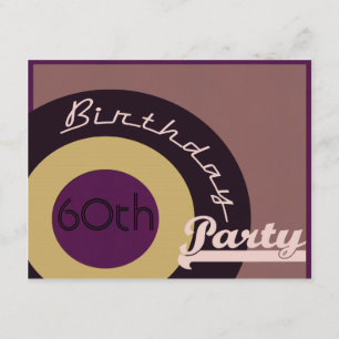 Rock n'Roll Birthday Kaart