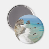 Rock of Aphrodite, Cyprus Magneet (Voorkant / Achterkant)
