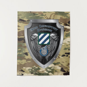 "Rock of the Marne" 3rd Infantry Division Wandkleed