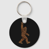 Rock on Bigfoot sasquatch loves Rock and Roll Sung Sleutelhanger (Voorkant)