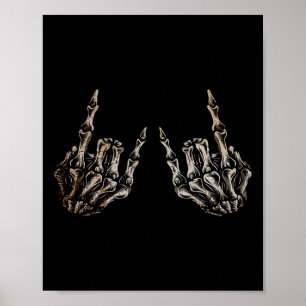 Rock on Bynd T - shirts voor vrouwen Rock and Roll Poster