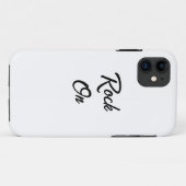 Rock On Case-Mate iPhone Case (Achterkant (horizontaal))