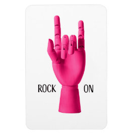 Rock On! flexibele Foto magneet