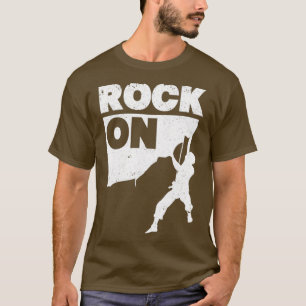 Rock on Funny climate klimberger T-shirt