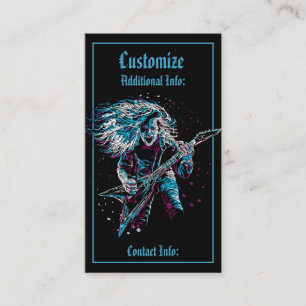 Rock On Heavy Metal 2 Visitekaartje