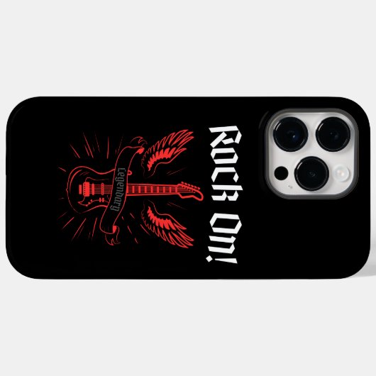 Rock On! iPhone Case (Achterkant (horizontaal))