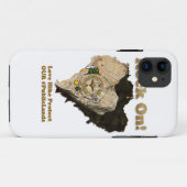 ROCK ON! Liefde Hike beschermt onze publieke grond Case-Mate iPhone Case (Achterkant (horizontaal))