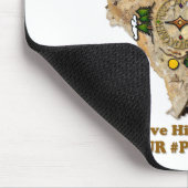 ROCK ON! Liefde Hike beschermt onze publieke grond Muismat (Hoek)